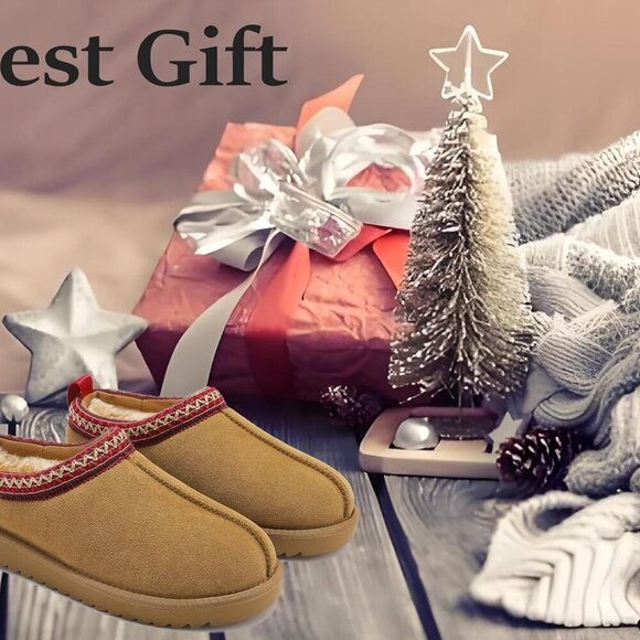 Women's Slippers Mini Boots Mules - Picture 6 of 7